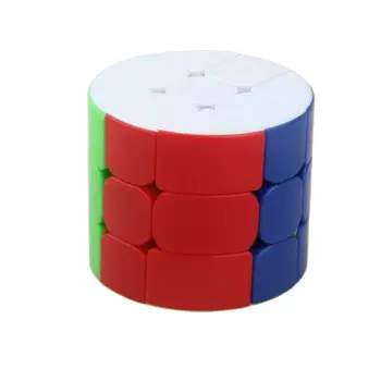 CubeTwist Valec 3x3x3 Magic Cube Stickerless Puzzle Kocky Vzdelávacie Hračky