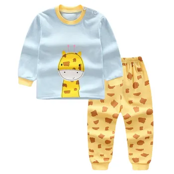 Nové Baby Boy Oblečenie Sady Dlhý Rukáv Dieťa Chlapcov, Oblečenie na Jeseň Baby Stanovuje Obleky T-shirts + Nohavice