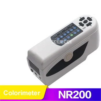 NR200 Vysoko Presné Ručné Farba Rozdiel Meter Prenosné Kolorimeter Plastové Kovové Kontrast Farieb Spektrofotometer 220V
