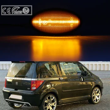 Pár Dymu LED Bočné Obrysové Svietidlo zase signálne svetlá na Peugeot, CITROEN Toyota Aygo Toyota Proace Fiat Scudo