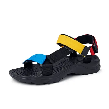 Noví ľudia, Sandále Non-slip Letné žabky Kvalitné Vonkajšie Pláži Papuče Ležérne Topánky Lacné pánske topánky Vody Shoesh67