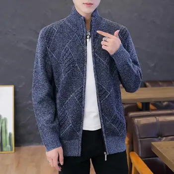 Jesenné Zimné pánske Sako Módne kórejský Štýl Streetwear Trend Bunda Muž Vysokej kvality Bežné Mužov Oblečenie Zips Coats Mužov
