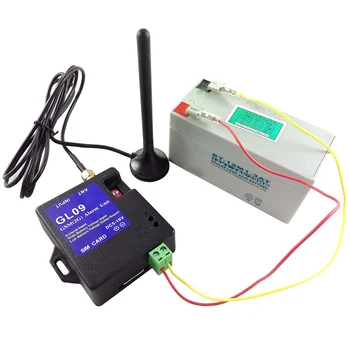 GL09 8 Kanálov batériové Aplikácie Ovládanie GSM Alarm systém Upozorní SMS Bezpečnostný Systém 2019