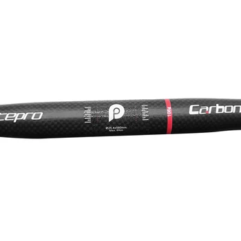 Litepro Full Carbon Fiber Riadidlá Bike Matný MTB, BMX Skladací Bicykel Bar 580 mm 25,4 očakávané mm