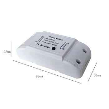 433 RF on-off smart switch 110-220V zariadenie Bezdrôtový Prijímač Diaľkového Ovládania Spínača Smart home Úprava Diaľkové Ovládanie Spínača