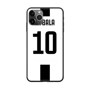 Futbal Paulo Dybala Telefón puzdro Pre iphone 4 4S 5 5C 5S 6 6S PLUS 7 8 X XR XS 11 PRO SE 2020 MAX black mobilný kryt tpu