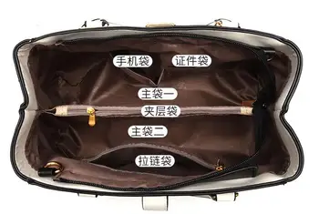 Nové Boston package Pás dekorácie kórejská verzia Sladké módne kabelky Crossbody taška cez rameno liuqian 32.5X13.5X21.5cm