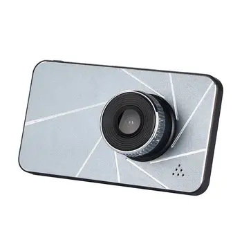 4 Palcový Dual Objektívom, Duálny Záznam Jazdy Záznamník 1080P 0 Predné A Zadné Hd širokouhlý Dvojité Objektív videokamery