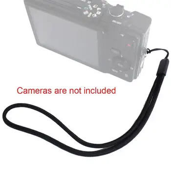 10Pcs Čierny Univerzálny Fotoaparátu Otvor na prídavné Lano, Popruh Pevné Selfie Telefón Držať Lano Mobile Popruh Lano X9Y2