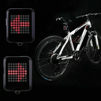 Bicykel smerovku Svetlo USB Nabíjateľné Zadné Svetlo Nepremokavé Cyklistické zadné Svetlo na Horských Cestných Skútrov