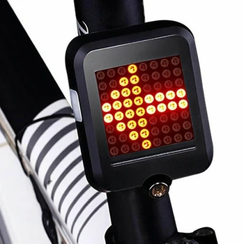 Bicykel smerovku Svetlo USB Nabíjateľné Zadné Svetlo Nepremokavé Cyklistické zadné Svetlo na Horských Cestných Skútrov