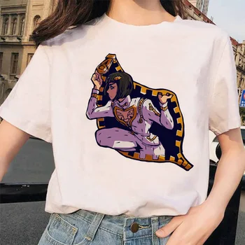 Japonsko, Anime radu jojo Bizarné Dobrodružstvo Funny T-shirts pre Muža, ženu Vytlačené Tričko Bežné radu jojo T Shirt Hip Hop Top Tees žena