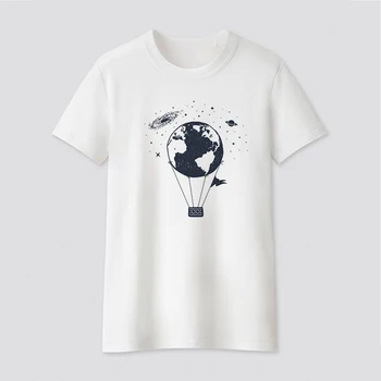 Letné kórejský štýl tričko Ženy, Srdce Zeme tričko Fashion tričko žena Harajuku Estetika Tees Topy