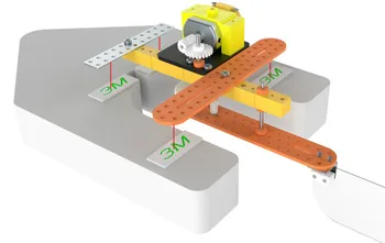 Nové bionic ryby montáž model DIYpuzzle hračky vedy a technológie, elektronické hračky