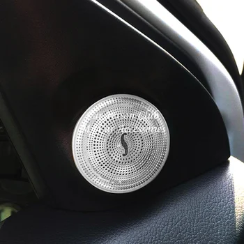 Pre Mitsubishi Outlander 2013-2019 Vnútorné Stĺpec Reproduktor Prsteň Kruhu Krytie Piliera Zvuku Zvuk Trim Auto Styling Príslušenstvo