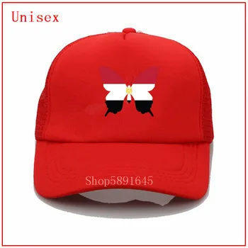 Motýľ Egypt Vlajka klobúk s plastovými štít slnko čiapky pre ženy baseball cap mužov cope, baseball cap letný klobúk moderný pop