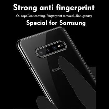 Jasný Prípad pre Samsung Galaxy s rezacím zariadením S10 S10e S20 Lite Poznámka 10 20 Plus Ultra A40s A90 M10 M10s M20 M30 M30s M40 Okraji Mäkké TPU Kryt