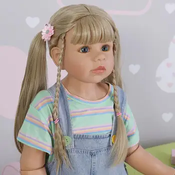 NPK 98CM Obrovský bábika Dielo dieťa reborn batoľa dievča bábiku ako skutočné dieťa 3-4 rokov skutočné loptu spájané bábika model darček