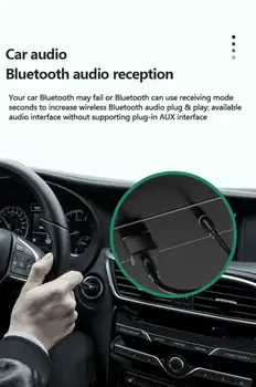 Bluetooth 5.0 Audio Vysielač, Prijímač, Adaptér 3,5 MM AUX, USB Hudbu Stereo Bezdrôtových Adaptérov Pre TV, PC Reproduktor