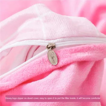 Roztomilé ružové Minnie Myši na tvar Hlavy posteľná bielizeň set pre dievčatá spálne dekorácie polyester paplóny queen size prehoz jeden twin