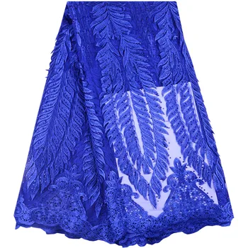 Najnovšie Afriky Čipky Textílie 2019 Vyšívané Nigérijský Šnúrky Tkaniny Vysokej Kvality Francúzskej Čipky A Tylu Textílie Na Svadby A1485