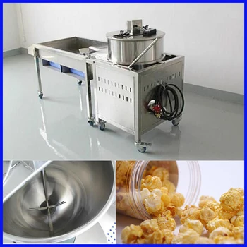 Vysoká kvalita dve minúty/dávke Plynu Loptu Popcorn Stroj na výrobu