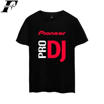 LUCKYFRIDAYF pioneer Pro Dj t-shirts vytlačené hip hop móda šport muži ženy t košele bežné tee tričko krátky rukáv t-shirt topy