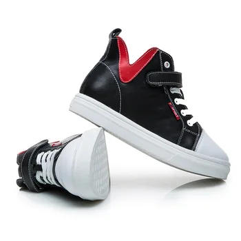 Deti Bežné Topánky, detské Topánky dievča vonkajšie športové topánky veľkosť 28-37 pravej kože chlapec skateboarding topánky deti topánky