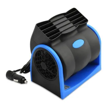 12V Leafless Klimatizácia Ventilátor Silent auto elektrické fan360 Bladeless Ventilátor v Aute Vozidla Prenosné Nastaviteľné Tichý Chladič Vzduchu