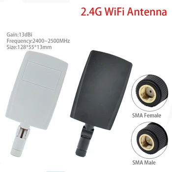 2.4G13dbi smerový malá rada SMA anténu rozhrania bezdrôtovej sieťovej karty bezdrôtovej trasy bezdrôtový WiFi zisk antény 13dbi