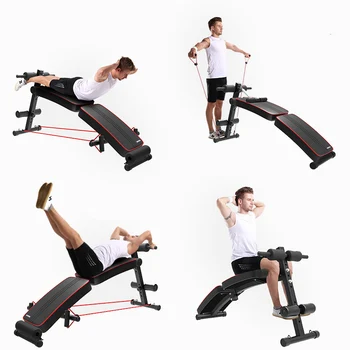 Skladanie a prenosné Sit-up rada multifunkčné Brušný sval doska Brucha cvičenie Fitness vybavenie