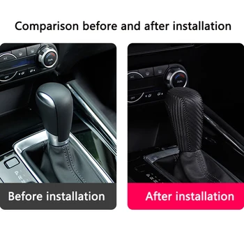 Pre Mazda ATENZA 2020 Výstroj Rukáv Upravené Priedušná Non-slip Ručne šité Výstroj Rukáv Kryt Auto Príslušenstvo