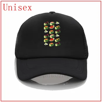 Sushi Avokádo francúzsky Buldog trucker klobúk čiapky pre mužov klobúk hip hop čiapky pre mužov vedierko hat ženy ženy čiapky criss baseball klobúk