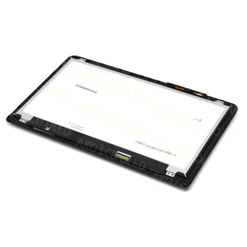 807532-001 LCD Dotykový displej Digitalizátorom. w/ Rám Montáž Pre HP ENVY, x360 M6-W011DX