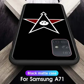 Mäkké Telefón puzdro pre Samsung Galaxy A51 A71 A21s A11 A31 A41 A50 A70 A10 A20 A30 A40 Kryt Diabol Satan Black Prípadoch