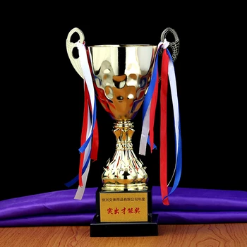 XH2083 Trofej Cup Cenu Súťaž Business Award Prispôsobiť Trofej Zlaté Pokovovanie Tím Športové Súťaže Plavidlá so suvenírmi
