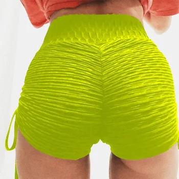 2020 Žien Žakárové šortky jogy obväz bedrového kĺbu-zdvíhacie športové šortky v Lete Cvičenie Telocvični Ženy Šortky Jogy
