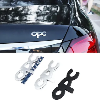 Auto Styling Pre Opel Buick Regal Lakros Yinglang upravené auto nálepky OPC auto strane chvosta štandardné kovové dekorácie, doplnky