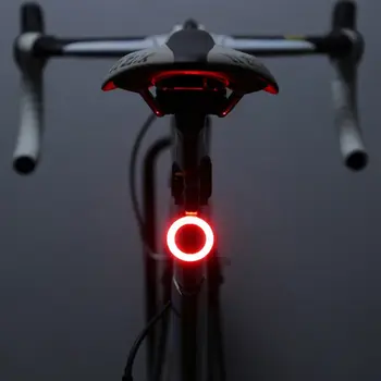 Tocawe Vodotesný LED Nabíjania Cyklistické zadné svetlo na Bicykel Zadné Svetlo LED Bicykel Zadné Lampy, USB Nabíjateľné Kolo Kolo zadné Svetlo