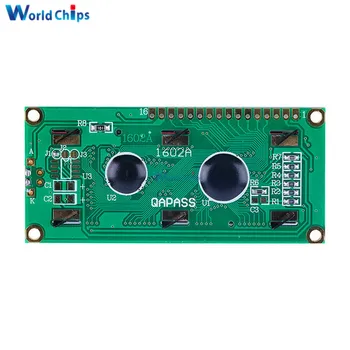 5 ks/Veľa LCD1602 1602 LCD Modrá Obrazovka Znakov, LCD Displej, Modré Blacklight TFT 16X2 LCD Modul DC 5V 80mm*35mm*11 mm