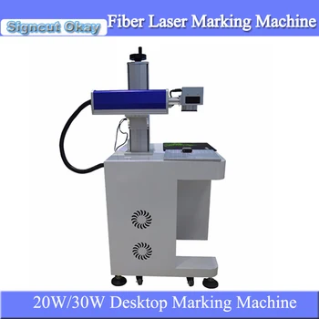 Lacné ceny CNC ploche fiber laser kovové označenie stroj pre hliníkové, z nehrdzavejúcej ocele označenie