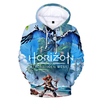 Tlač Luxusné Harajuku Módne hoodie Horizont Nula Dawn Hoodies medzi nami hoodie 3D Mikiny Muži/Ženy Jeseň Zima Topy
