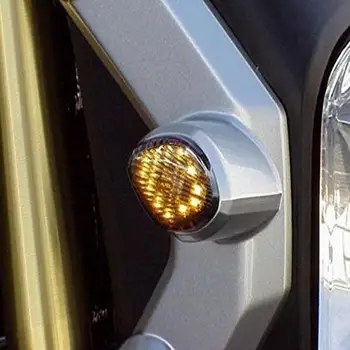 -2016 Honda Grom Flush Motocykel LED smerovku Lampa pár 12V LED Auto Styling Strane Zase Signál Svetlo Výstražné Lampy Honda
