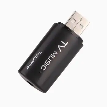 USB Vysielač Bluetooth Mini Adaptér 2.1 Wireless Audio Hudbu Stereo Prenos Dongle Vysielače Pre PC Počítač
