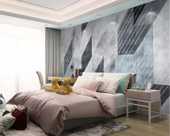 Beibehang Vlastnú tapetu moderný minimalistický abstraktné geometrické línie, TV joj, nástenná maľba obývacia izba, spálňa nástenná maľba 3d tapety