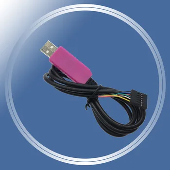 PL2303 HXD 6Pin USB TTL RS232 Previesť Sériový Kábel PL2303HXD Kompatibilné Win XP/VISTA/7/8/8.1/Android OTG
