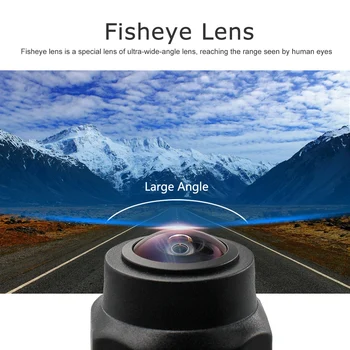 170° Fisheye Objektív Inteligentný Univerzálny prostriedok Záložný Fotoaparát Auto Zozadu na Zadnej strane Trajektórie Kamera s Dynamickými Sprievodca Linky