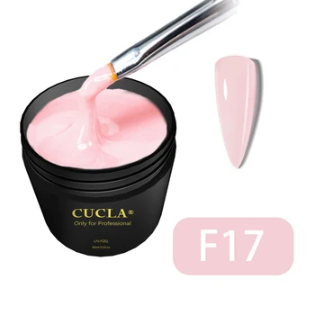 CUCLA 60ml Profesionálne Predĺženie Gél Pink White Clear UV Builder Gel Pre Nechty Prst Rozšírenia Forme Tipov, francúzsky Nail Art TSLM