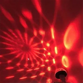 Mini USB Disco Svetlo LED Svetlá Strana Prenosné Crystal Magic Ball Farebný Efekt Fáze Lampa Pre Domáce Karaoke Party Dekorácie