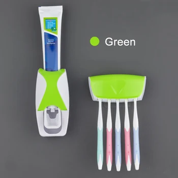 Automatické zubná pasta Dávkovač na Stenu Deti zubná pasta Squeezer pre Rodiny Umyváreň GQ